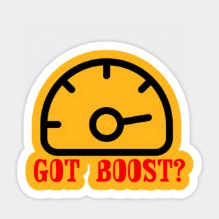 Got Boost 02 Sticker